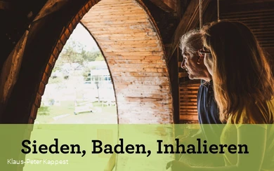 Nach einer kurzen Ortsführung steht die Gradiertechnik am neuen Erlebnisgradierwerk im Mittelpunkt dieser Führung.