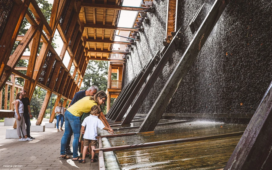 Seeluft schnuppern am Gradierwerk Seeluft schnuppern am Gradierwerk