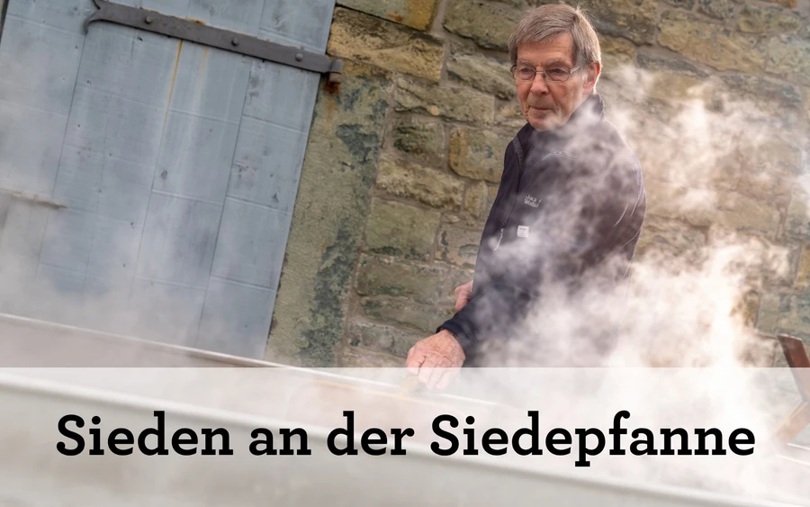 Sieden an der Siedepfanne (Teaser neu Lernen und Erleben)