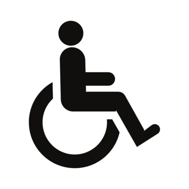 Piktogramm Rollstuhl